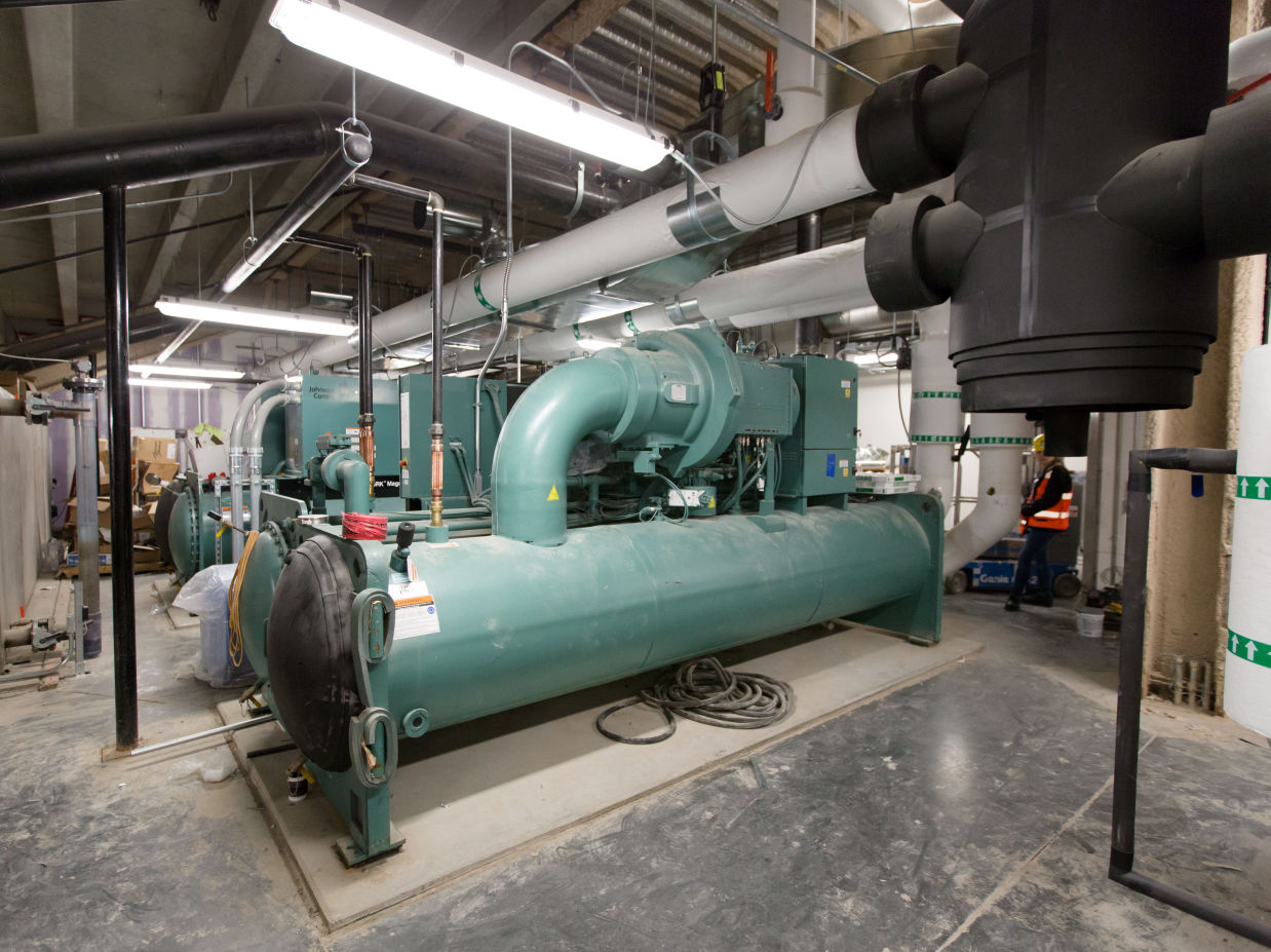 Baxter Arena - Ice plant